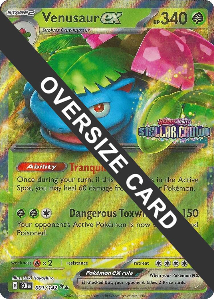 Venusaur ex (001/142) (Jumbo Card) [Miscellaneous Cards] | Chromatic Games