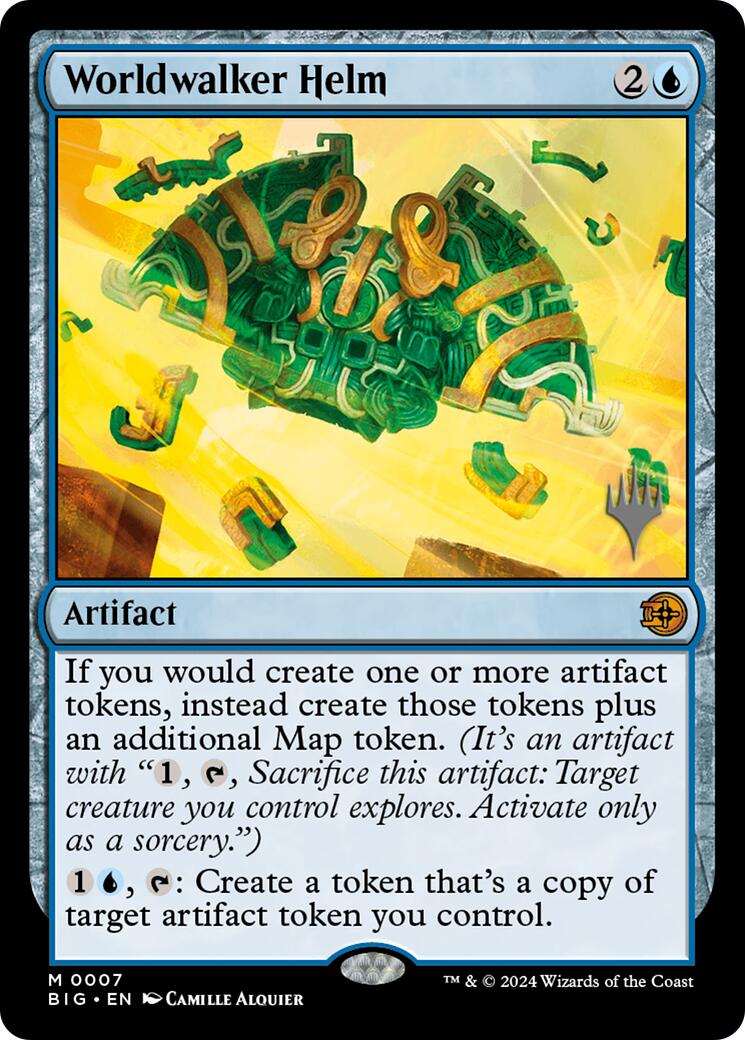 Worldwalker Helm [Edge of Eternities Promo Pack] | Chromatic Games