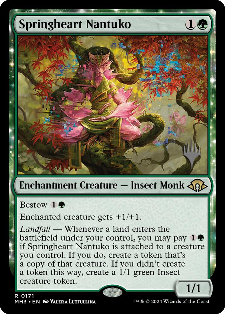 Springheart Nantuko [Edge of Eternities Promo Pack] | Chromatic Games
