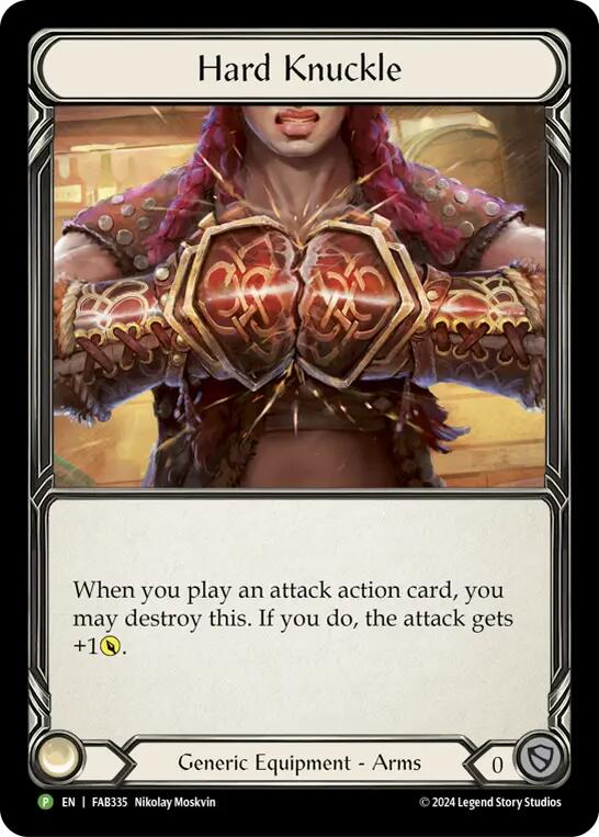 Hard Knuckle [FAB335] (Promo)  Cold Foil | Chromatic Games
