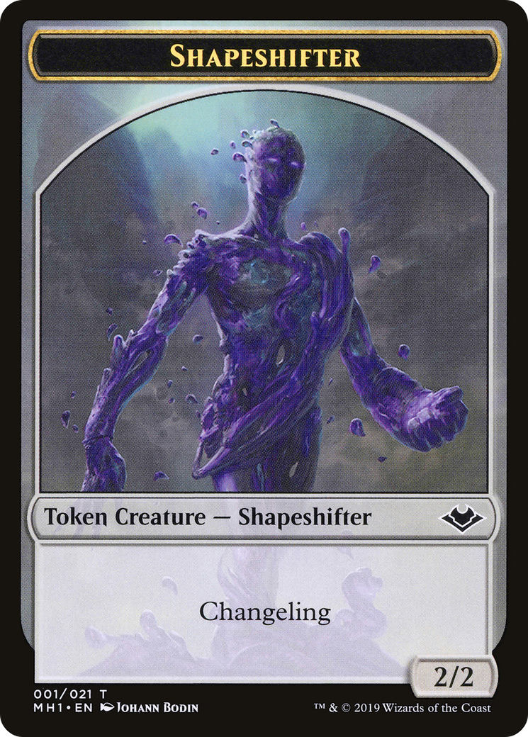 Shapeshifter // Spider Double-Sided Token [Modern Horizons Tokens] | Chromatic Games