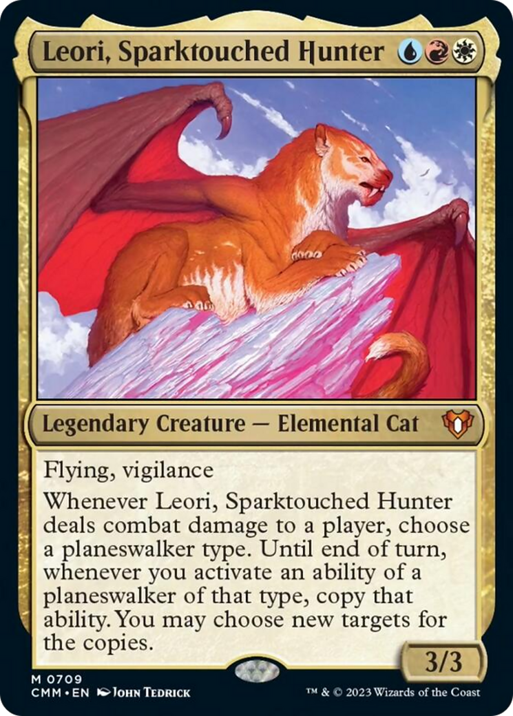 Leori, Sparktouched Hunter [Commander Masters] | Chromatic Games