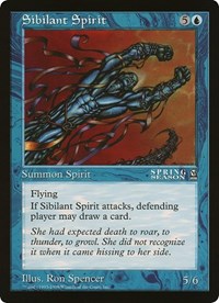 Sibilant Spirit (Oversized) [Oversize Cards] | Chromatic Games