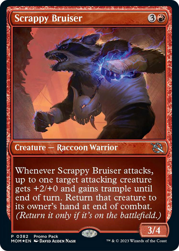 Scrappy Bruiser (Promo Pack) [March of the Machine Promos] | Chromatic Games