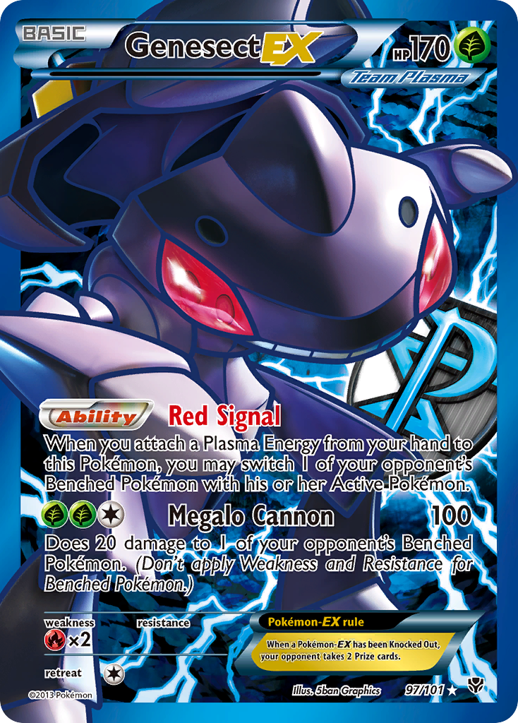 Genesect EX (97/101) [Black & White: Plasma Blast] | Chromatic Games