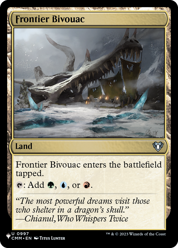 Frontier Bivouac (CMM) [The List] | Chromatic Games