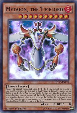 Metaion, the Timelord [LC5D-EN228] Super Rare | Chromatic Games