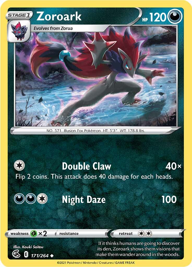 Zoroark (171/264) [Sword & Shield: Fusion Strike] | Chromatic Games