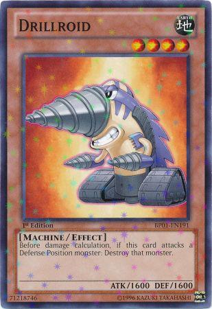 Drillroid [BP01-EN191] Starfoil Rare | Chromatic Games