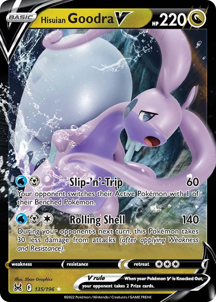 Hisuian Goodra V (135/196) [Sword & Shield: Lost Origin] | Chromatic Games