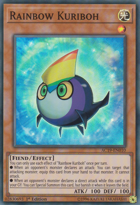 Rainbow Kuriboh [AC19-EN010] Super Rare | Chromatic Games