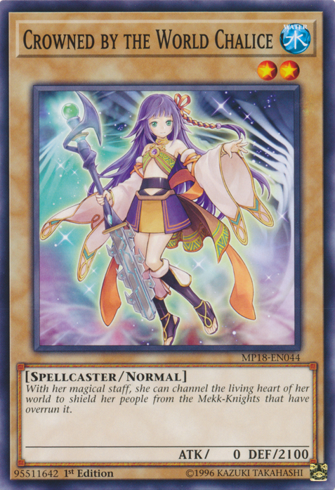 Crowned by the World Chalice [MP18-EN044] Common | Chromatic Games