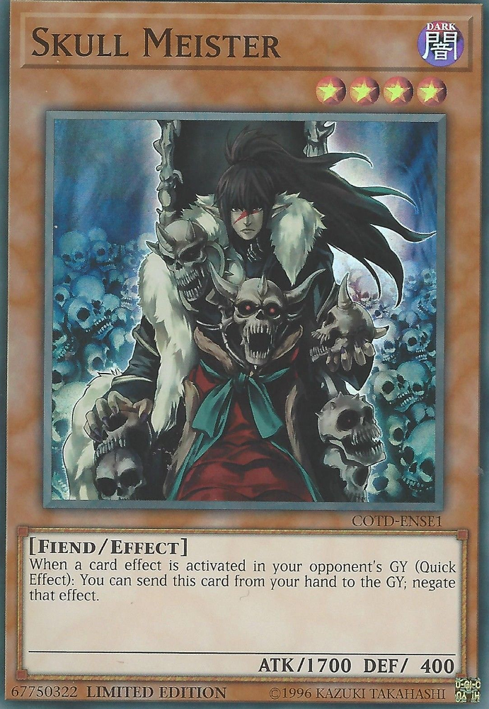 Skull Meister [COTD-ENSE1] Super Rare | Chromatic Games