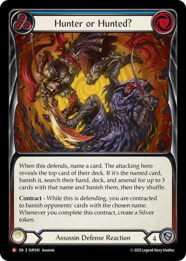 Hunter or Hunted? [SUP245] (Super Slam)  Rainbow Foil | Chromatic Games