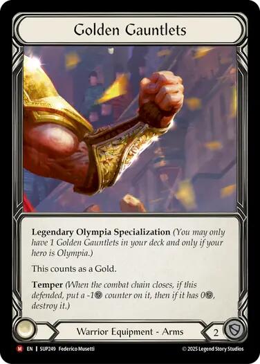 Golden Gauntlets [SUP249] (Super Slam) | Chromatic Games