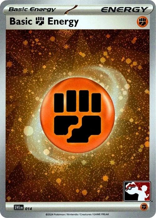 Basic Fighting Energy (014) (Cosmos Holo) [Prize Pack Series Seven] | Chromatic Games