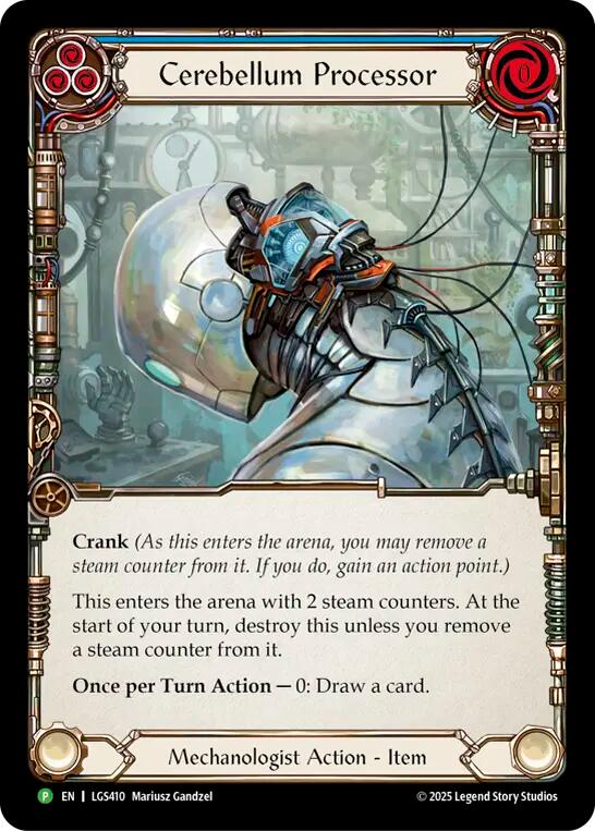 Cerebellum Processor [LGS410] (Promo)  Cold Foil | Chromatic Games