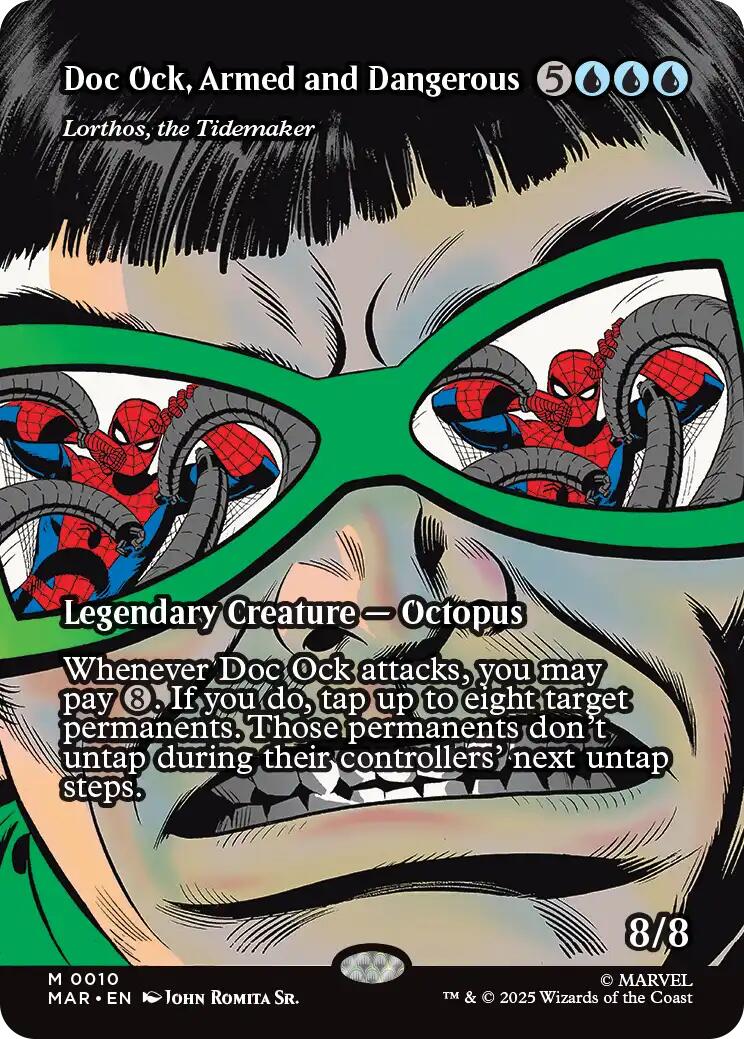 Doc Ock, Armed and Dangerous - Lorthos, the Tidemaker (Borderless) [Marvel's Spider-Man: Eternal-Legal] | Chromatic Games