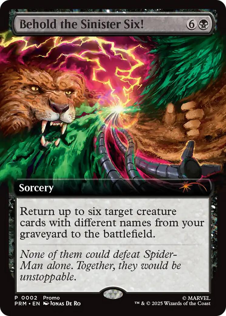 Behold the Sinister Six! [Marvel's Spider-Man Promos] | Chromatic Games