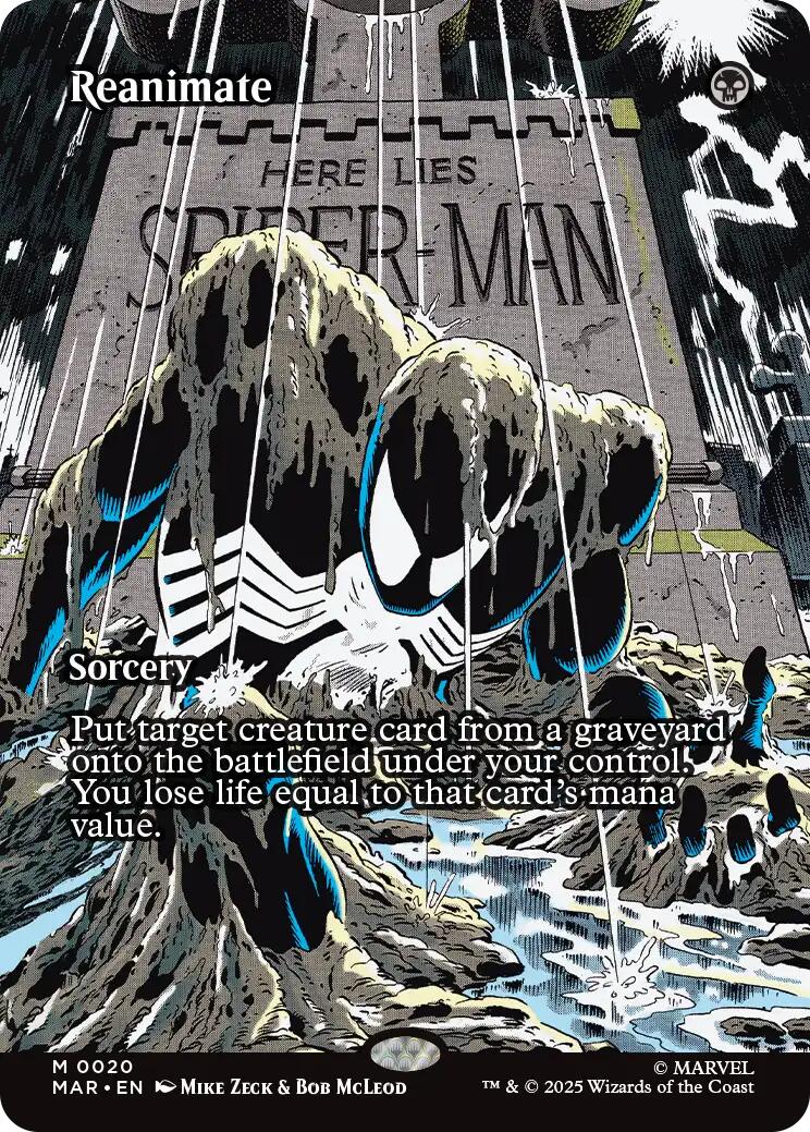 Reanimate (Borderless) [Marvel's Spider-Man: Eternal-Legal] | Chromatic Games