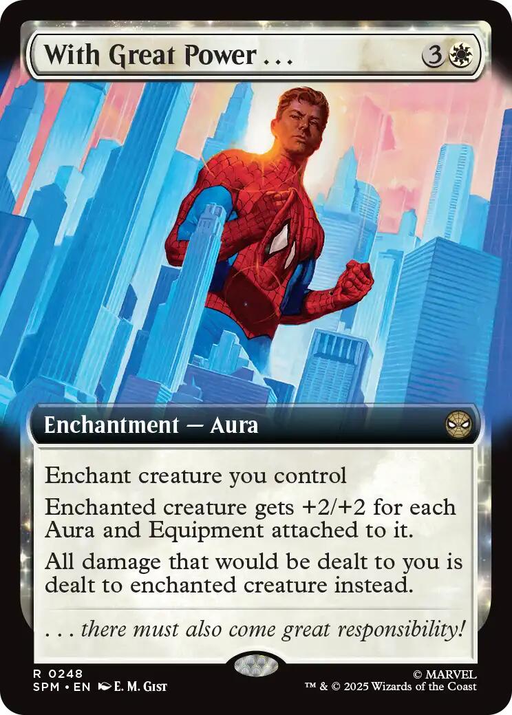With Great Power... (Extended Art) [Marvel's Spider-Man] | Chromatic Games