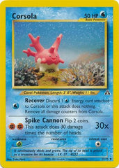 Corsola (37/75) [Neo Discovery Unlimited] | Chromatic Games