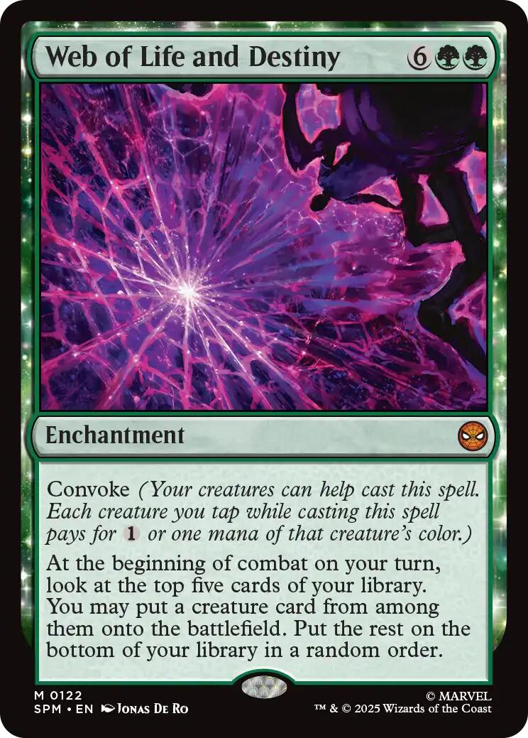 Web of Life and Destiny [Marvel's Spider-Man] | Chromatic Games