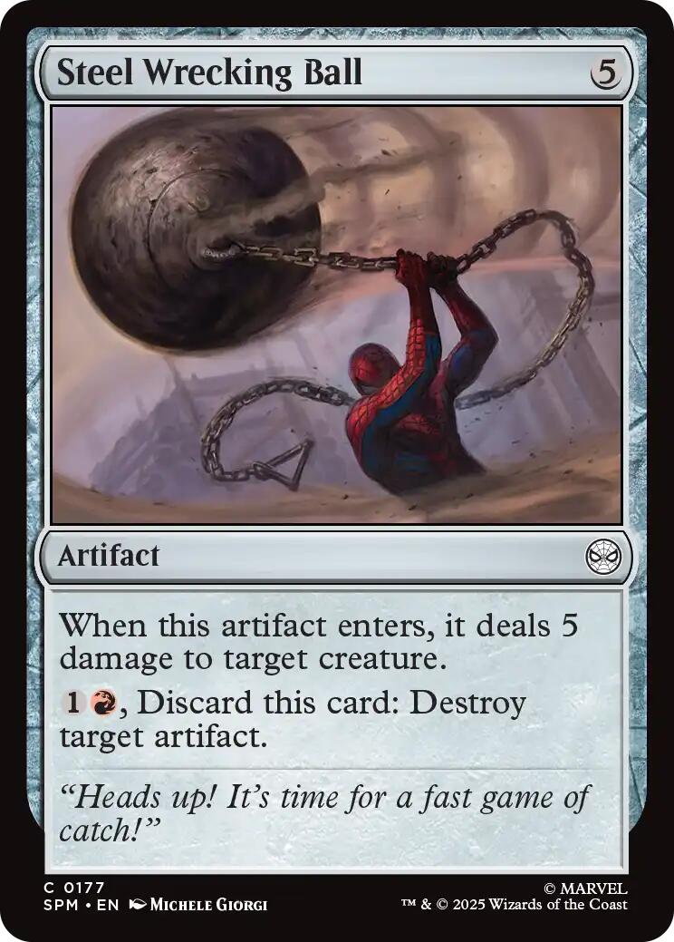 Steel Wrecking Ball [Marvel's Spider-Man] | Chromatic Games