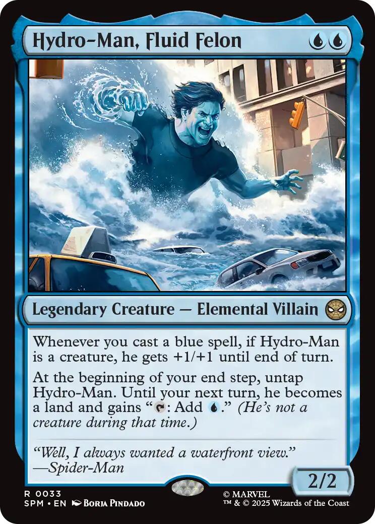 Hydro-Man, Fluid Felon [Marvel's Spider-Man] | Chromatic Games