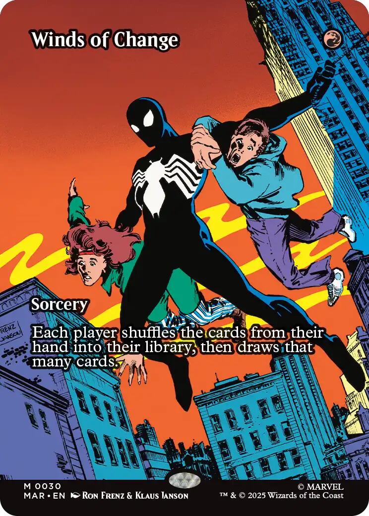 Winds of Change (Borderless) [Marvel's Spider-Man: Eternal-Legal] | Chromatic Games