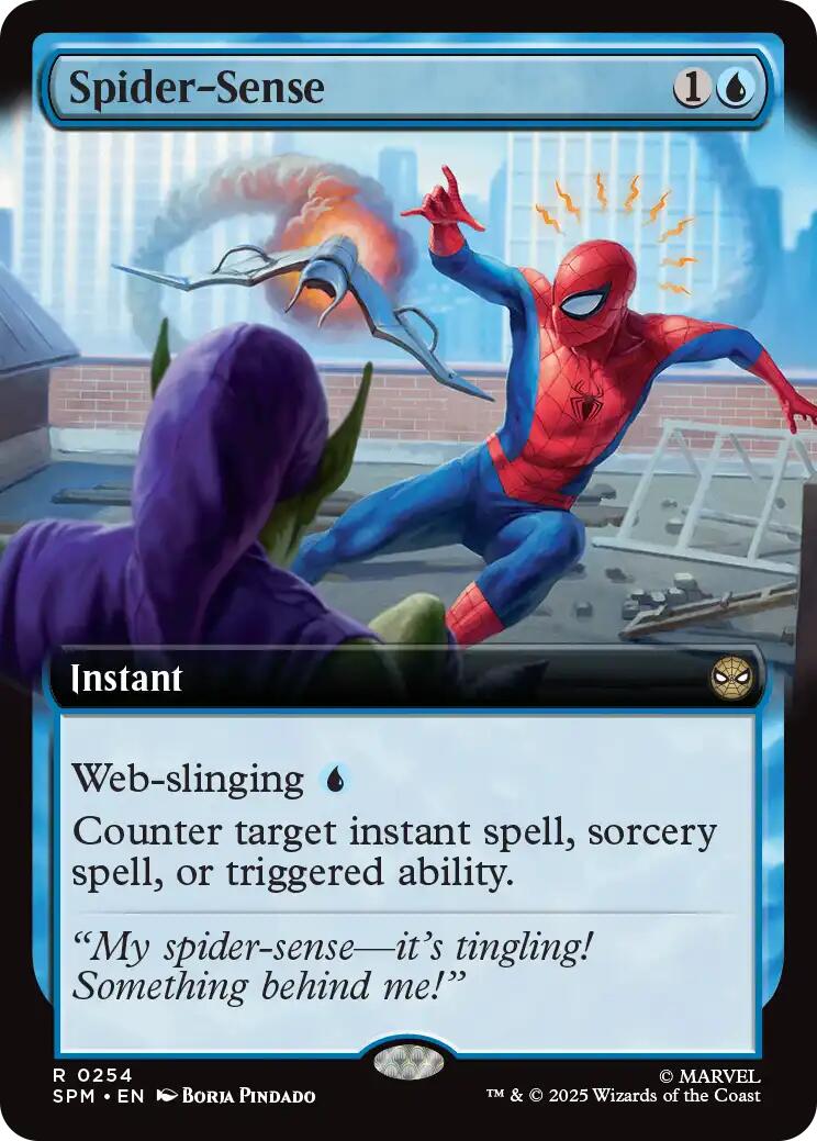Spider-Sense (Extended Art) [Marvel's Spider-Man] | Chromatic Games