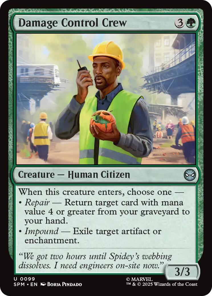Damage Control Crew [Marvel's Spider-Man] | Chromatic Games