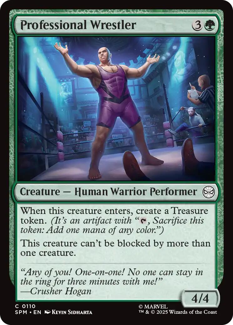 Professional Wrestler [Marvel's Spider-Man] | Chromatic Games