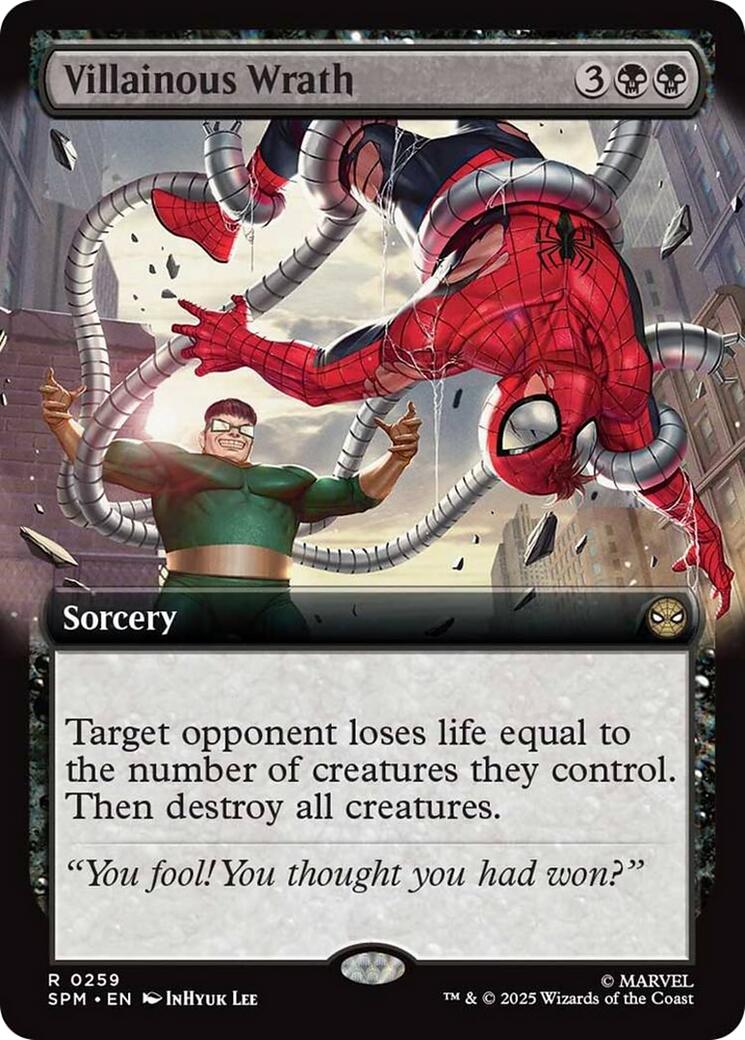 Villainous Wrath (Extended Art) [Marvel's Spider-Man] | Chromatic Games