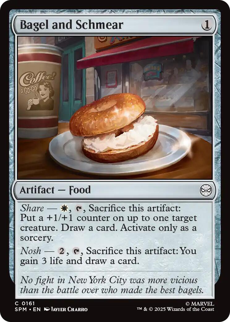 Bagel and Schmear [Marvel's Spider-Man] | Chromatic Games