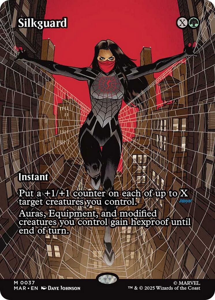 Silkguard (Borderless) [Marvel's Spider-Man: Eternal-Legal] | Chromatic Games