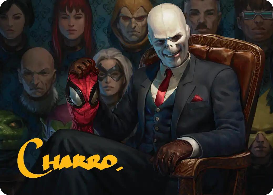 Chameleon, Master of Disguise Art Card (Gold-Stamped Signature) [Marvel's Spider-Man Art Series] | Chromatic Games