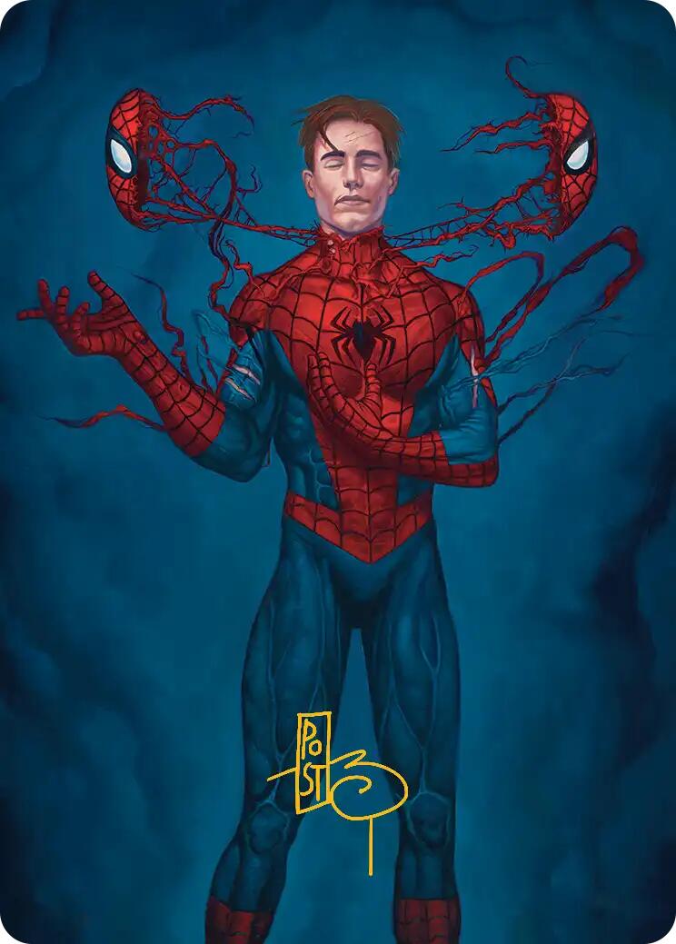 Secret Identity Art Card (Gold-Stamped Signature) [Marvel's Spider-Man Art Series] | Chromatic Games