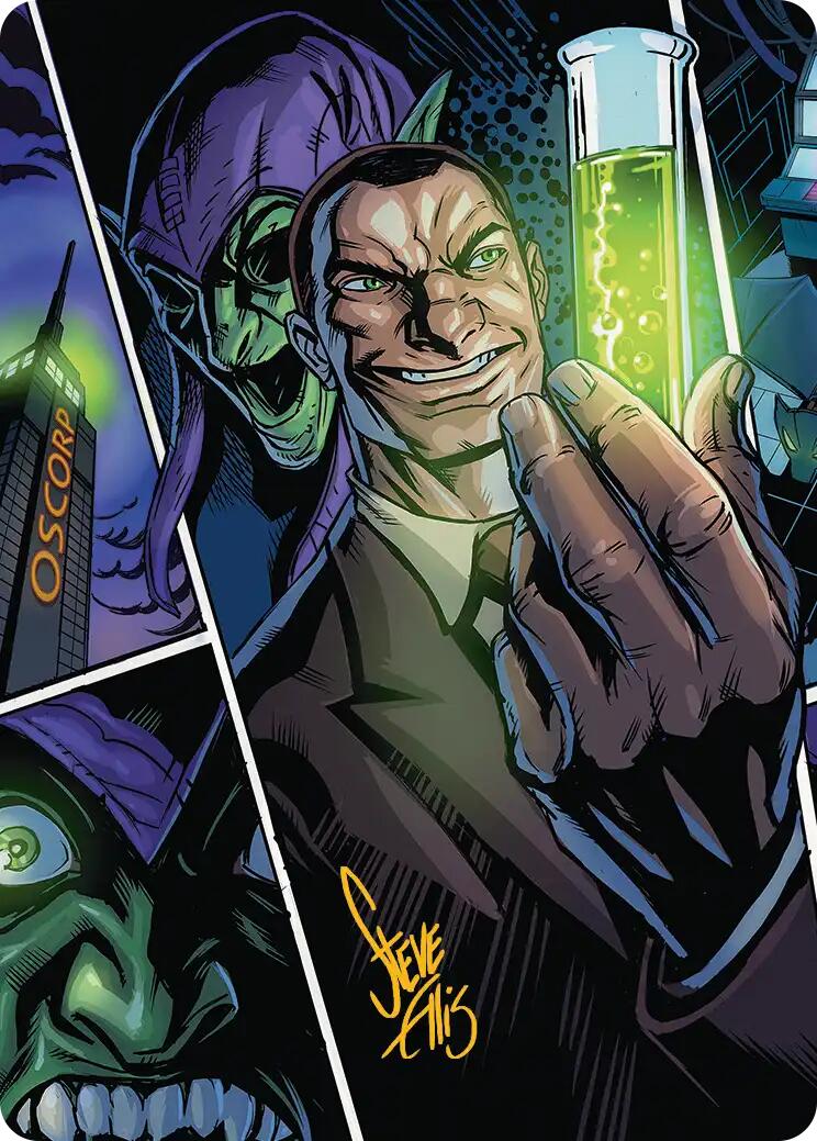 Norman Osborn Art Card (Gold-Stamped Signature) [Marvel's Spider-Man Art Series] | Chromatic Games