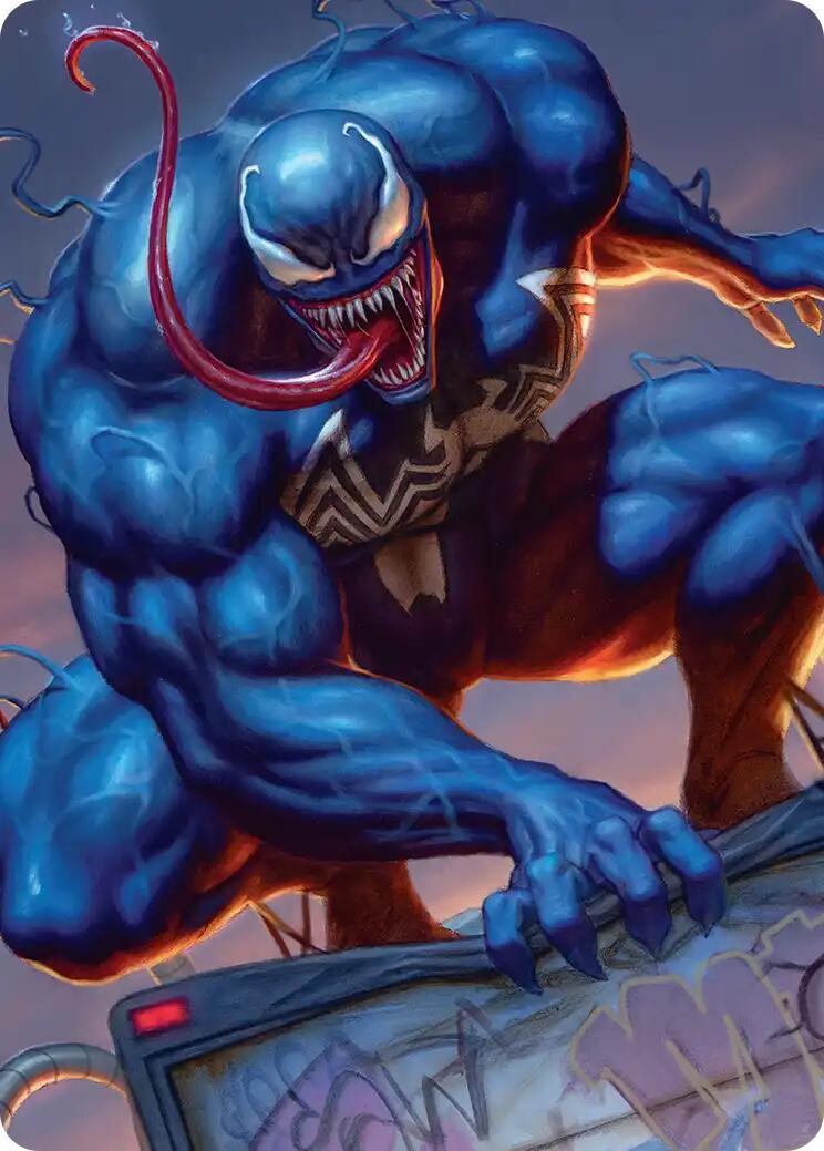Venom, Deadly Devourer Art Card [Marvel's Spider-Man Art Series] | Chromatic Games
