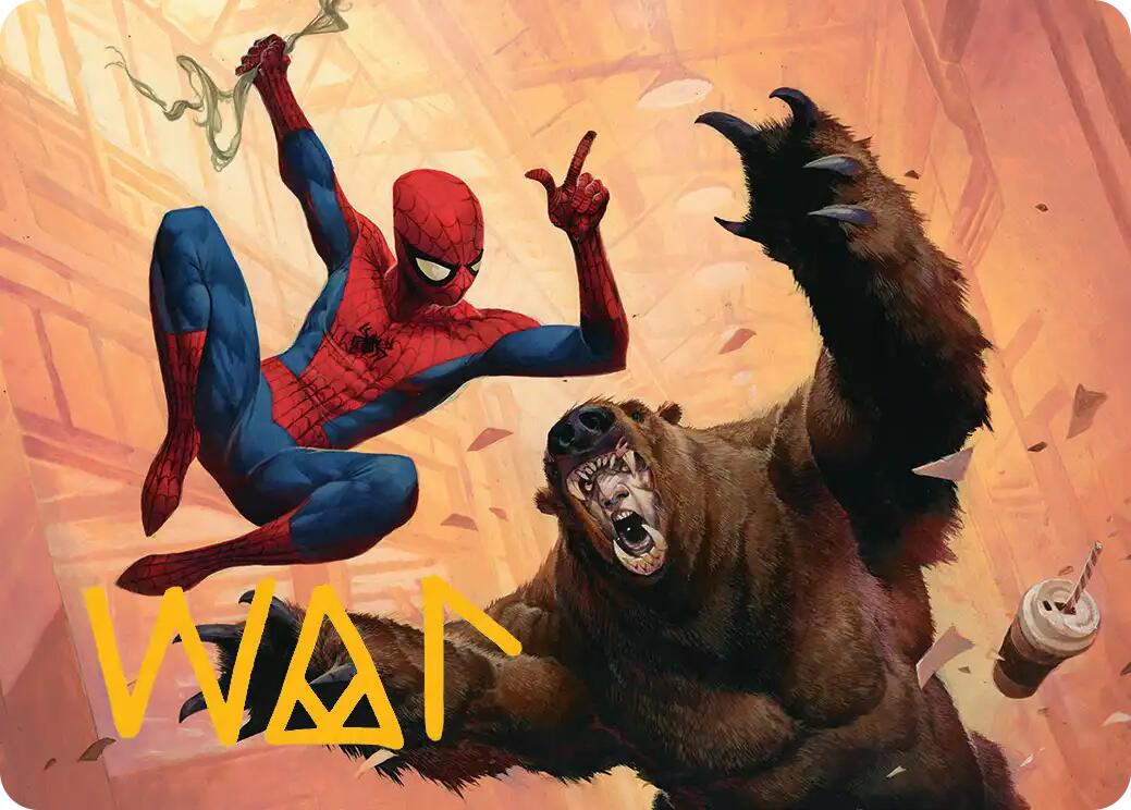 Wisecrack Art Card (Gold-Stamped Signature) [Marvel's Spider-Man Art Series] | Chromatic Games