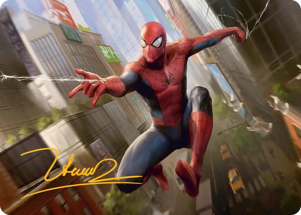 Amazing Spider-Man Art Card (24/54) (Gold-Stamped Signature) [Marvel's Spider-Man Art Series] | Chromatic Games