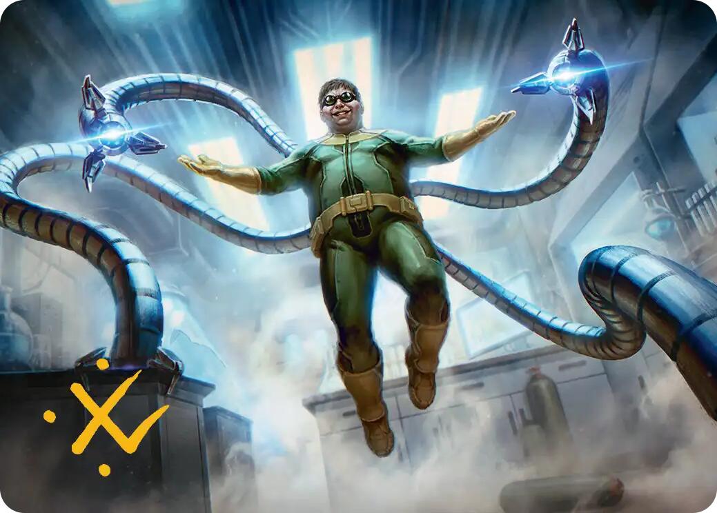 Doctor Octopus, Master Planner Art Card (25/54) (Gold-Stamped Signature) [Marvel's Spider-Man Art Series] | Chromatic Games