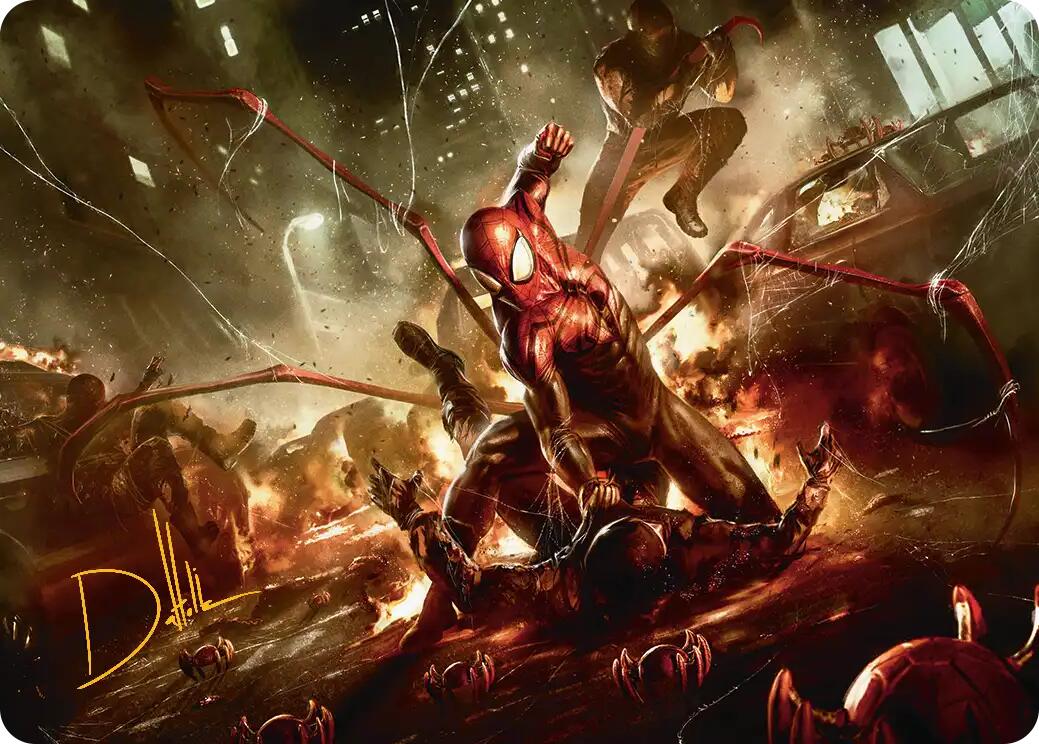 Superior Spider-Man Art Card (Gold-Stamped Signature) [Marvel's Spider-Man Art Series] | Chromatic Games
