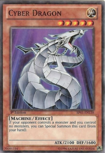 Cyber Dragon [BP01-EN138] Starfoil Rare | Chromatic Games