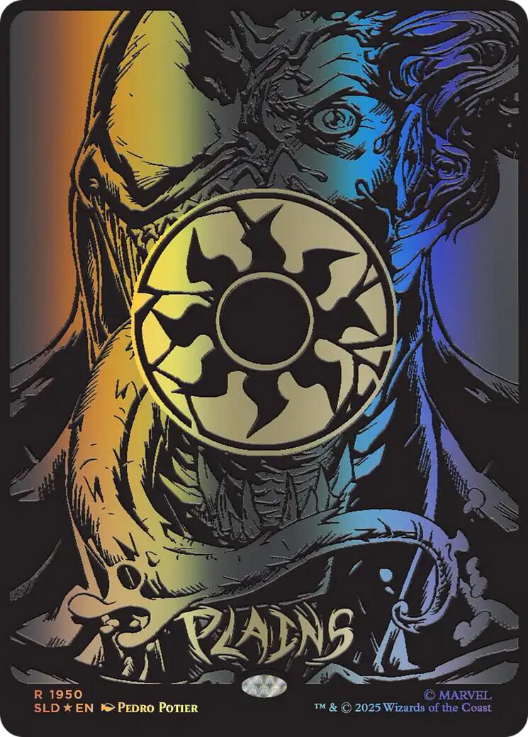 Plains (1950) (Raised Foil) [Secret Lair Drop Series] | Chromatic Games