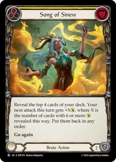 Song of Sinew [SUP134] (Super Slam) | Chromatic Games