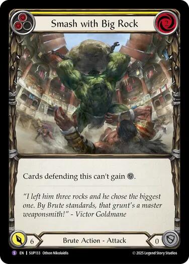 Smash with Big Rock [SUP133] (Super Slam) | Chromatic Games