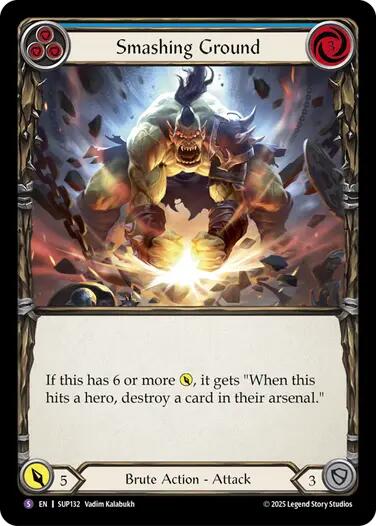 Smashing Ground [SUP132] (Super Slam) | Chromatic Games