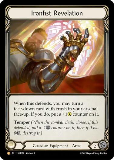 Ironfist Revelation [SUP168] (Super Slam)  Cold Foil | Chromatic Games
